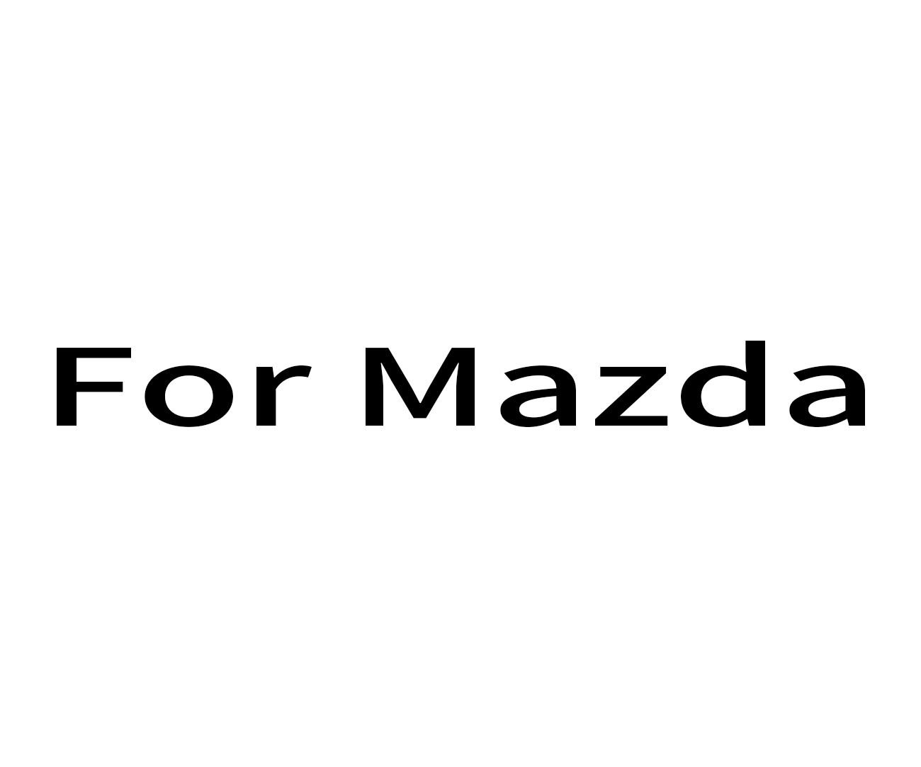 For Mazda
